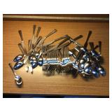 Assorted utensils for eating and serving