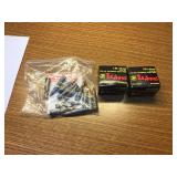 Two boxes of 762 Russian ammo and one bag of 12