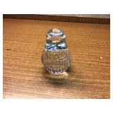 GLASS BIRD PAPERWEIGHT - GLASS