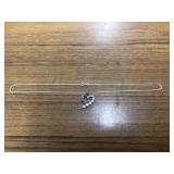 Sterling silver mom necklace