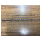 75 sterling silver bracelet - sleek and elegant