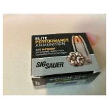 20 ROUNDS SIG SAUER 9MM LUGER
