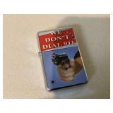 Deterrent signage - no emergency calls