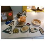 Fire King dishes sun catchers collectibles