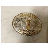 DEER HEAD BELT BUCKLE