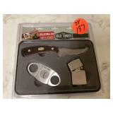 OLD TIMER 3PC COLLECTOR SET IN TIN