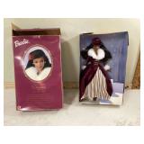 Elegant Victorian ice skater Barbie doll