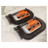 2 NEW 5” C-CLAMPS - TOOLS