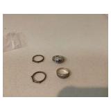 High quality rings made of sterling silver