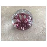 GLASS PAPERWEIGHT - GLASS