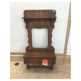 Vintage shaving mirror missing mirror