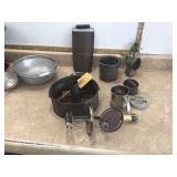 Old kitchen tools and Pelouze scale