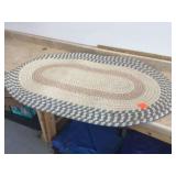 OVAL THROW RUG - HOME DECOR