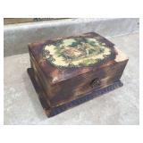 Antique shaving set in box
