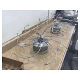 Ceiling Light Fixtures - Mid Century Modern Pair