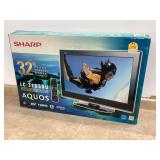 32 Sharp LCD TV model LC-32D59U with remote control