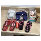 5 NEW PAIRS OF SANDALS
