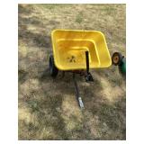Garden tool for spreading seeds fertilizer