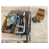BOX OF ASSORTED TOOLS - TOOLS