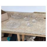 Eight vintage Cambridge Glass pieces (1940-1957)