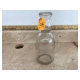 Vintage Milk bottle from Sanitary Dairy Co Muskegon MI