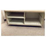 5 foot by 32 x 27 high Wood storage cabinet
