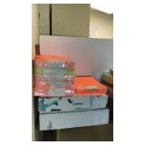 Miscellaneous 10 x 11 partial reams of card