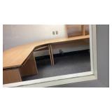 Office furniture curved shaped  desk /work area
