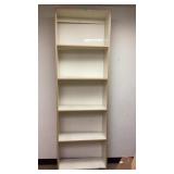 Wood 5 shelf bookshelf