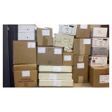 Plastic spiral combs, miscellaneous colors,