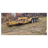 22' Rice Tri-axel Implement Trailer w/ Ramps