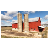 40 acre farm with 5 bedroom home barn and outbuildings