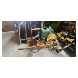 Z Morse & Fairbanks Co. Hit and miss on wood hand cart