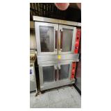 Vulcan doulbe stack Nat.  gas convection ovens