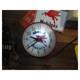 vintage oil clock 