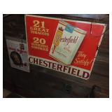 chesterfield cigarett sign 