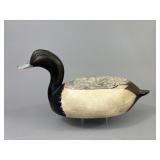 Mike Valley Bluebill Drake Duck Decoy