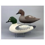 Capt. Harry Jobes Pr. of Goldeneye Duck Decoys