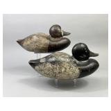 Folky Pr. of Bluebill Duck Decoys