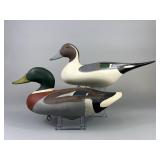 2 Maryland Drake Duck Decoys