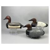 3 Canvasback Duck Decoys