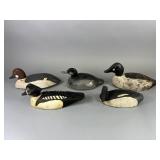 5 Goldeneye Duck Decoys
