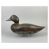 East Coast Bluebill Drake Duck Decoy