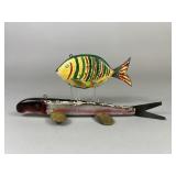 2 Fish Spearing Decoys