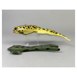 2 Frog Spearing Decoys