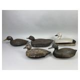 5 Duck Decoys