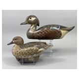 2 Hen Duck Decoys