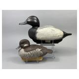 2 Len Carnaghi Duck Decoys