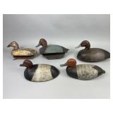 5 Michigan Duck Decoys