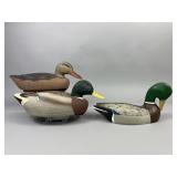 3 Mallard Duck Decoys